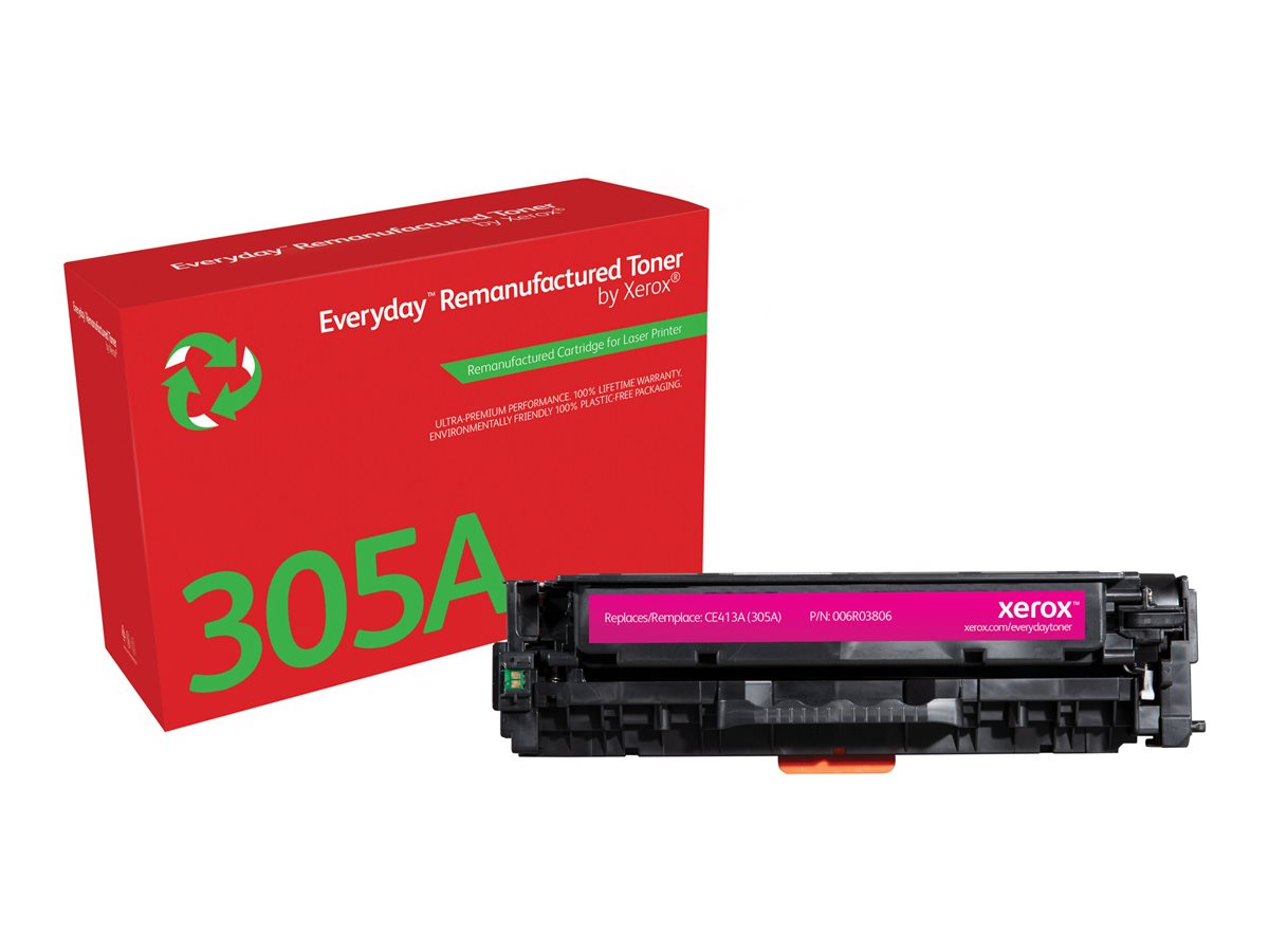 Everyday Magenta Toner compatible with HP 305A (CE413A), Standard Capacity