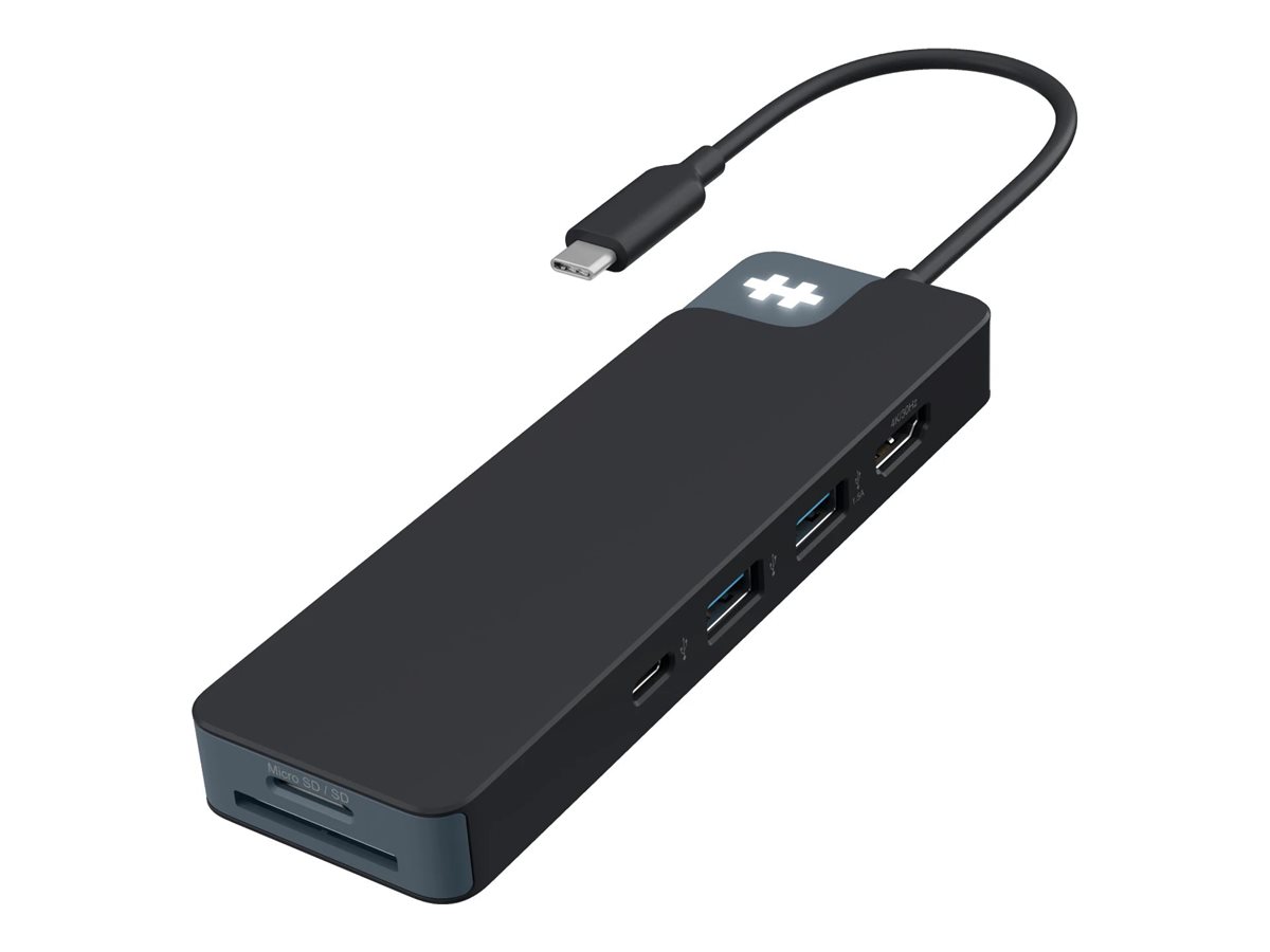 HyperDrive Flex 8 Port USB-C Hub Black