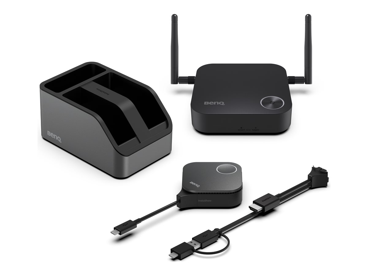 BenQ InstaShow WDC15 - Servidor de apresentação - 4K UHD, sistema de apresentação - Wi-Fi 5 - 5 GHz