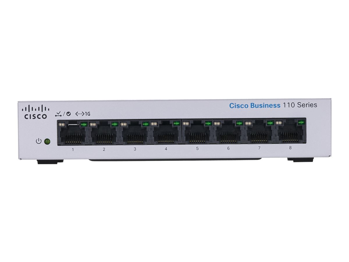 Cisco Business 110 Series 110-8PP-D - Interruptor - sem gestão - Image 2