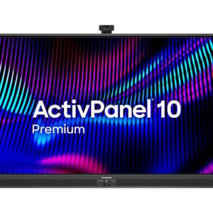 Promethean ActivPanel 10 Premium - 65" Classe Diagonal ecrã LCD com luz de fundo LED - QLED - interativa - com ecrã tátil (multi-toque) / conjunto de 8 microfones - 4K UHD (2160p) 3840 x 2160 - Direct LED - Compatível com TAA