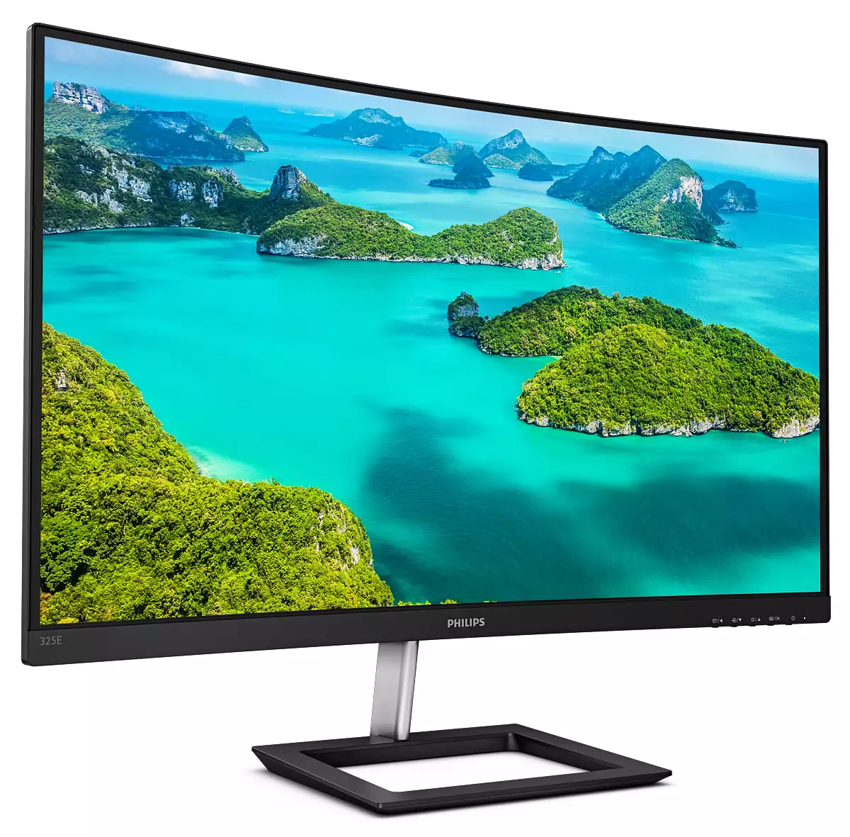 Philips E-line 325E1C - Monitor LED - curvo - 32" (31.5" visível) - 2560 x 1440 QHD @ 75 Hz - VA - 250 cd/m² - 3000:1 - 4 ms - HDMI, VGA, DisplayPort - preto texturizado - Image 8