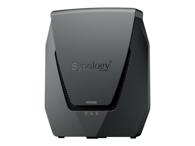 Synology WRX560 - Roteador sem fio - rede switch de 4 portas - 1GbE, 2.5GbE - Portas WAN: 2