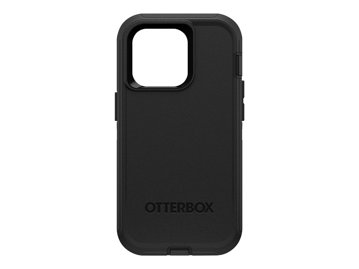OtterBox Defender Series - Tampa posterior para telemóvel - resistente - compatibilidade MagSafe - policarbonato, borracha sintéctica - preto - para Apple iPhone 14 Pro