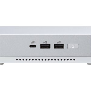 ASUS NUC 14 Pro+ Kit RNUC14RVSU500002I - Barebone - mini PC 1 x Core Ultra 5 125H / até 4.5 GHz - RAM 0 GB - Intel Arc Graphics - Gigabit Ethernet, 2.5 Gigabit Ethernet, IEEE 802.11ax (Wi-Fi 6E), Bluetooth 5.3 - branco