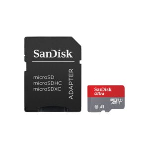 SanDisk Ultra - Cartão de memória flash (adaptador microSDXC para SD Incluído) - 1 TB - A1 / UHS Class 1 / Class10 - microSDXC UHS-I