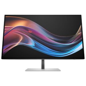 HP 727pk - Series 7 Pro - monitor LED - 27" - 3840 x 2160 4K @ 60 Hz - IPS Black - 400 cd/m² - 2000:1 - DisplayHDR 400 - 5 ms - Thunderbolt 4, HDMI, DisplayPort - preto, prata
