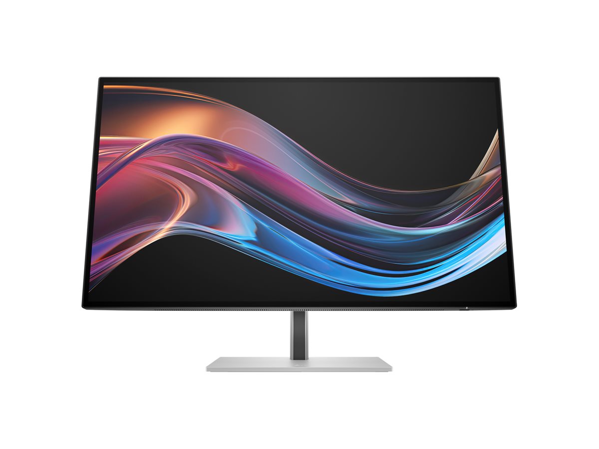 HP 727pk - Series 7 Pro - monitor LED - 27" - 3840 x 2160 4K @ 60 Hz - IPS Black - 400 cd/m² - 2000:1 - DisplayHDR 400 - 5 ms - Thunderbolt 4, HDMI, DisplayPort - preto, prata