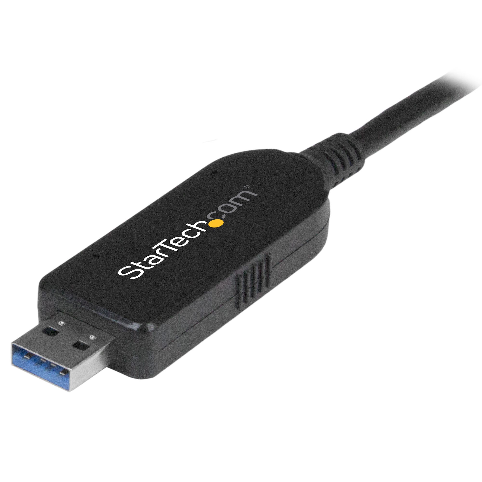 StarTech.com USB 3.0 Data Transfer Cable for Windows & Mac - 2m (6ft) - Adaptador de conexão direta - USB 3.0 - USB 3.0 - preto - Image 3