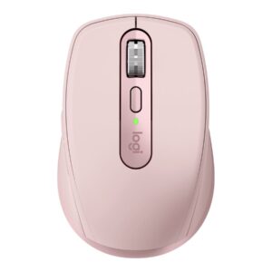 Logitech MX Anywhere 3S - Rato - óptico - 6 botões - sem fios - Bluetooth - rosa