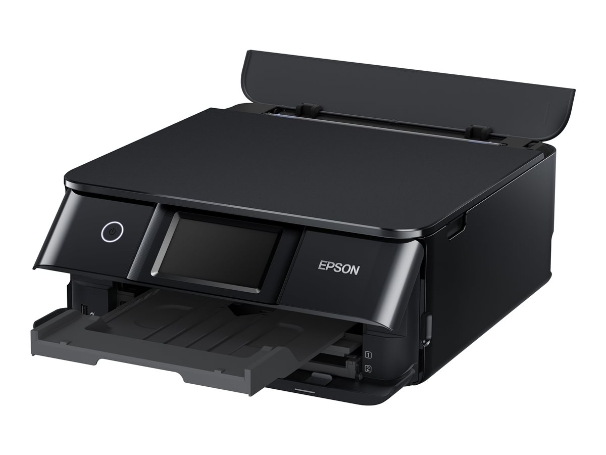 Epson Expression Photo XP-8700 - Impressora multi-funções - a cores - jacto de tinta - A4/Legal (media) - até 9.5 ppm (impressão) - 100 folhas - USB, Wi-Fi - preto