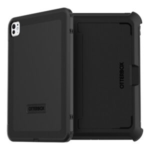 OtterBox Defender Series - Estojo de protecção tampa posterior para tablet - resistente - policarbonato, elastómero termoplástico (TPE) - preto - 11" - para Apple 11-inch iPad Pro (M4)