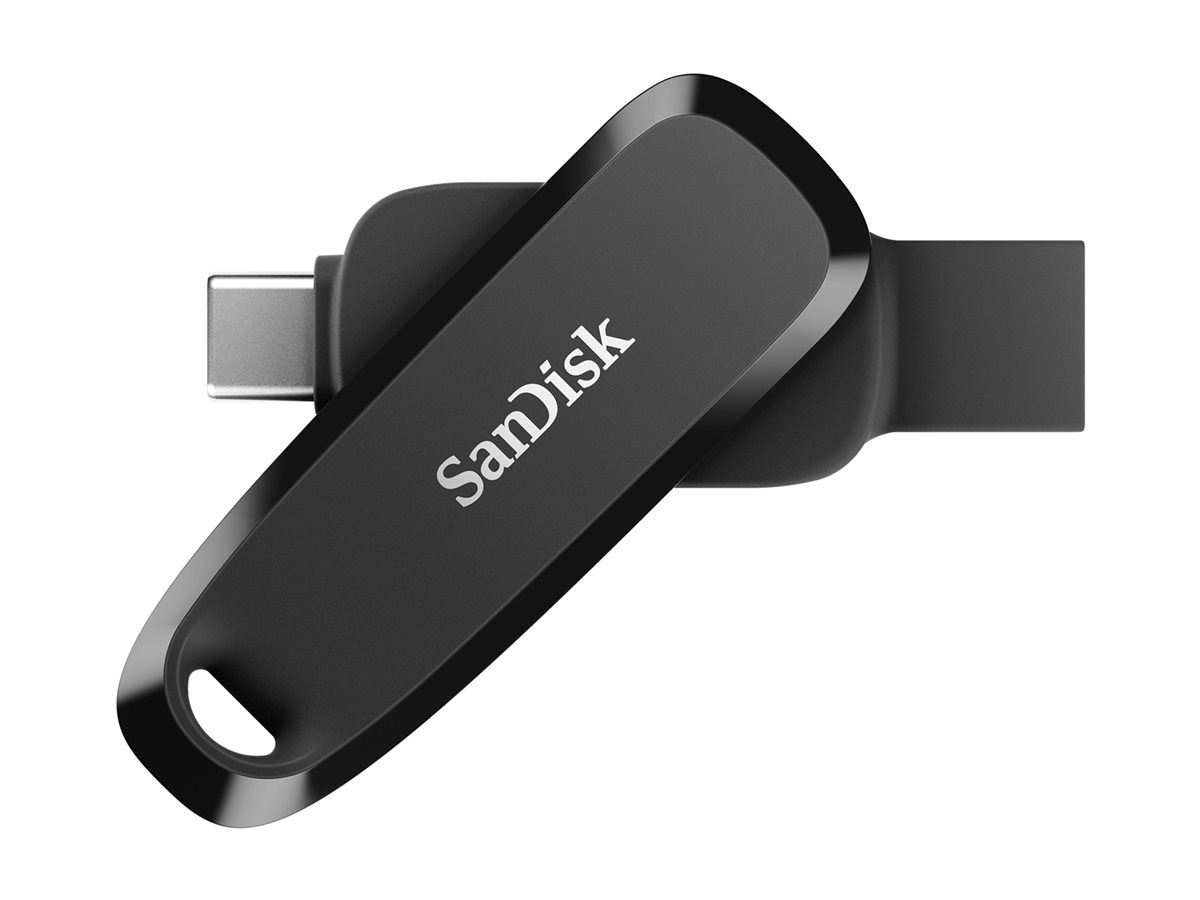 SanDisk Phone - Drive flash USB - 32 GB - USB 3.2 Gen 1 / USB-C - preto