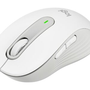 Logitech Signature M650 for Business - Rato - sem fios - 2.4 GHz, Bluetooth - recetor USB Logitech Logi Bolt - branco sujo