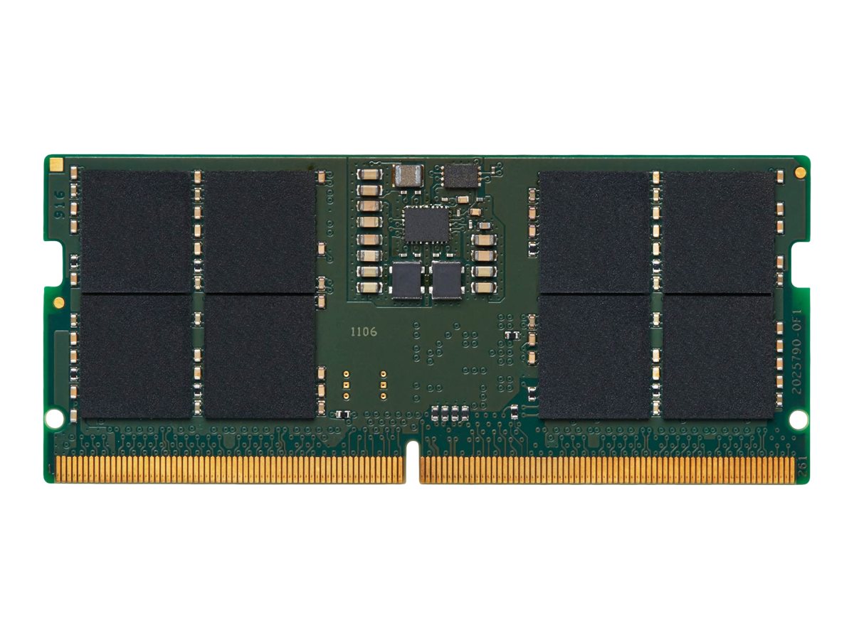 Kingston - DDR5 - módulo - 16 GB - SO DIMM 262-pinos - 5600 MT/s / PC5-44800 - CL46 - 1.1 V - unbuffered - on-die ECC