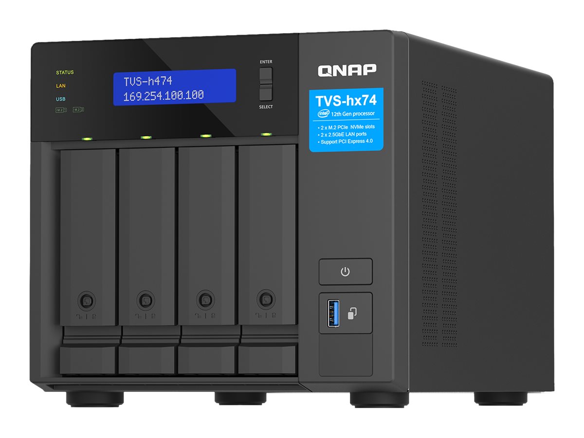 QNAP TVS-H474 - servidor NAS