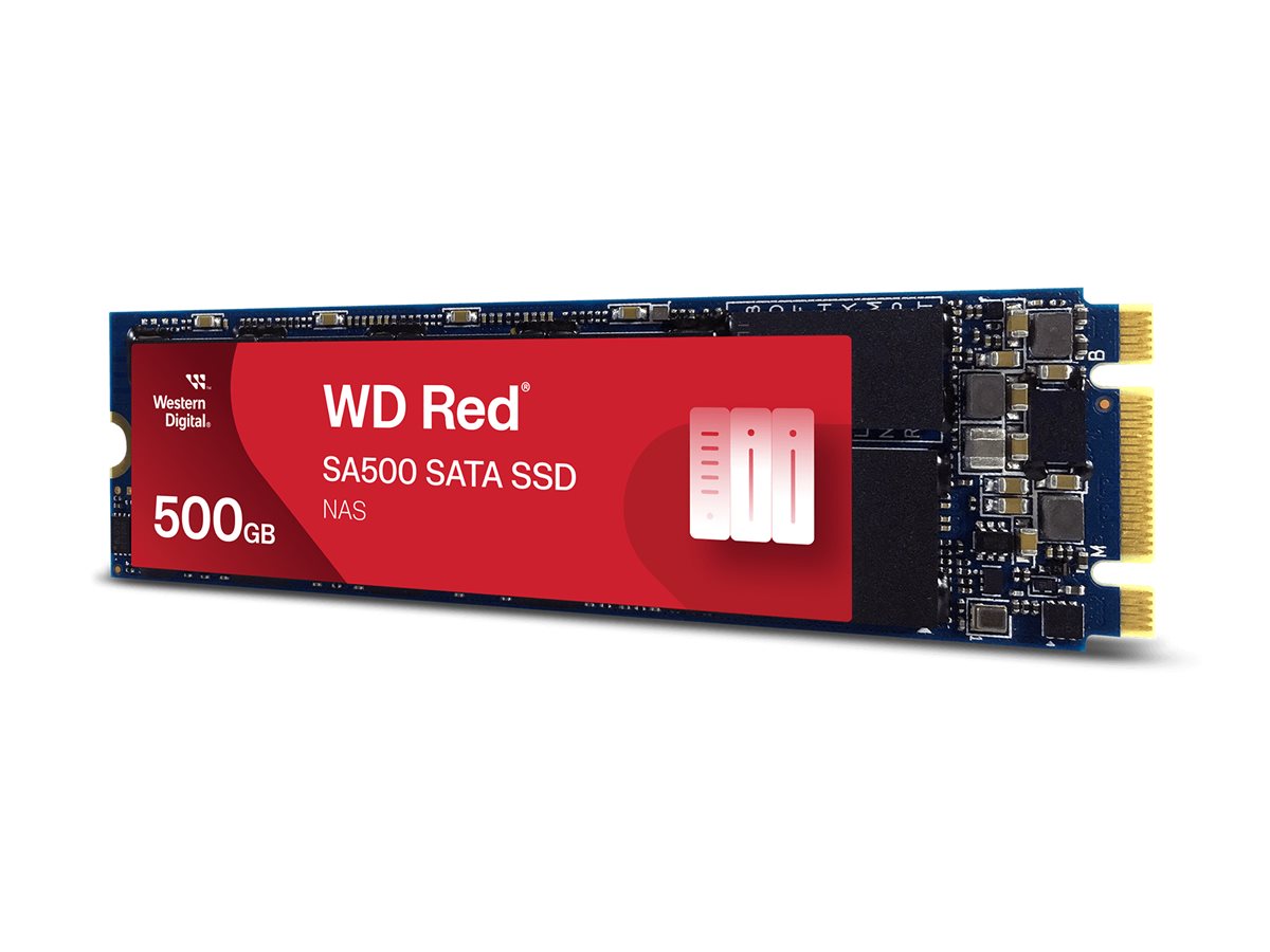 WD Red SA500 WDS500G1R0B-68A4Z0 - SSD - 500 GB - interna - M.2 2280 - SATA 6Gb/s