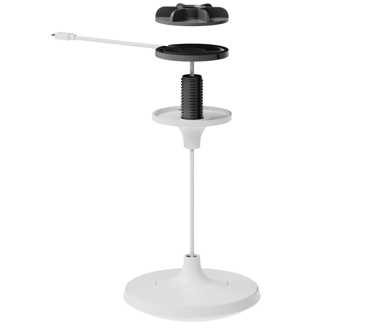 Logitech - Kit de montagem (montagem no tecto, suporte de microfone) - para microfone - branco - montável em teto, pendente - para Rally Mic Pod, Room Solution Large - Image 6