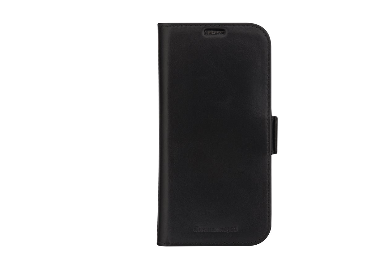 dbramante1928 Copenhagen - Capa flip cover para telemóvel - couro com granulação plena - preto - para Apple iPhone 15 Pro