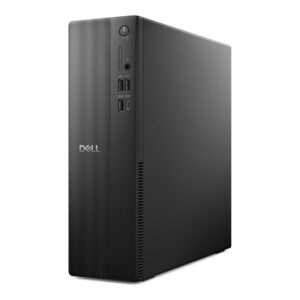 Dell Pro Slim Essential QVS1260 - Desktop slim Core i5 i5-14400 / até 4.7 GHz - RAM 8 GB - SSD 512 GB - NVMe, QLC, Class 25 - UHD Graphics 730 - IEEE 802.11ax (Wi-Fi 6), Bluetooth, Gigabit Ethernet - Win 11 Pro - monitor: nenhum - preto - BTS - com 1