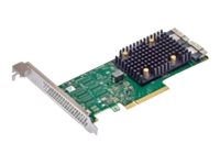 Broadcom 9500 series 16i Tri-Mode - Adaptador de bus anfitrião - 16 Canal - SATA 6Gb/s / SAS 12Gb/s / PCIe 4.0 (NVMe) - PCIe 4.0 x8