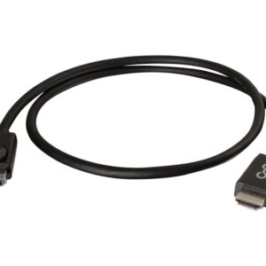 C2G 10ft DisplayPort to HDMI Cable - DP to HDMI Adapter Cable - M/M - Cabo DisplayPort - DisplayPort (M) para HDMI (M) - 3.048 m - preto