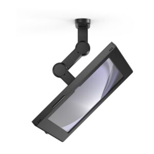 Compulocks Galaxy Tab A9+ Apex Enclosure Swing Wall Mount - Kit de montagem (caixa, braço articulado) - braço basculante - para tablet - bloqueável - moldura metálica - preto - montável em parede - para Samsung Galaxy Tab A9+