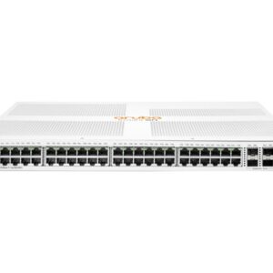 HPE Networking Instant On 1930 48G 4SFP/SFP+ Switch - Interruptor - L2+ - Administrado - 48 x 10/100/1000 + 4 x 1 Gigabit / 10 Gigabit SFP+ - montável em trilho