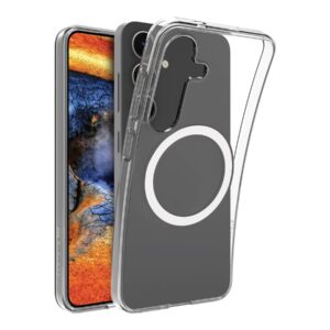 dbramante1928 Greenland Pro - Tampa posterior para telemóvel - compatibilidade MagSafe - plástico - claro - para Samsung Galaxy S25