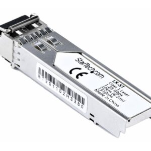 StarTech.com Extreme Networks 10051 Compatible SFP Module, 1000BASE-SX, 1GbE Multimode Fiber MMF Optic Transceiver, 1GE Gigabit Ethernet SFP, LC 550m, 850nm, DDM, Mini GBIC - Lifetime Warranty (10051-ST) - Módulo de transceptor SFP (mini-GBIC) (equiv