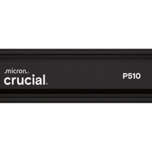 Crucial P510 - SSD - 1 TB - interna - M.2 2280 - PCI Express 5.0 x4 (NVMe) - dissipador de calor integrado