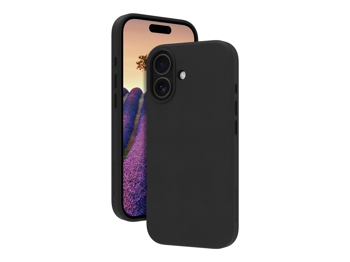 dbramante1928 Roskilde - Tampa posterior para telemóvel - compatibilidade MagSafe - couro com granulação plena - preto - para Apple iPhone 17