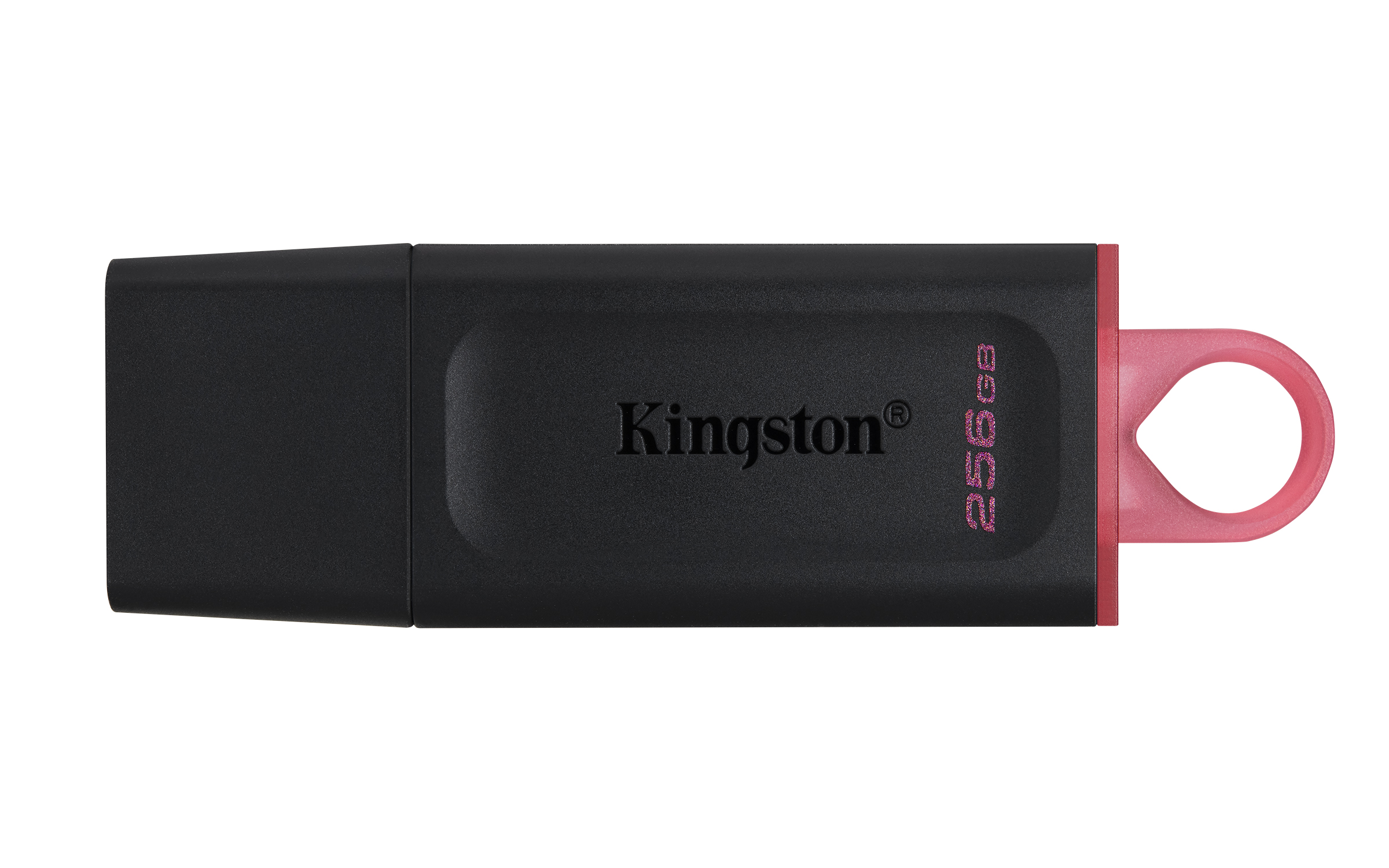 Kingston DataTraveler Exodia - Drive flash USB - 256 GB - USB 3.2 Gen 1 - preto/rosa