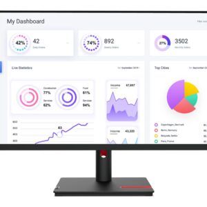 Lenovo ThinkVision T32p-30 - monitor LED - 4K - 31.5"