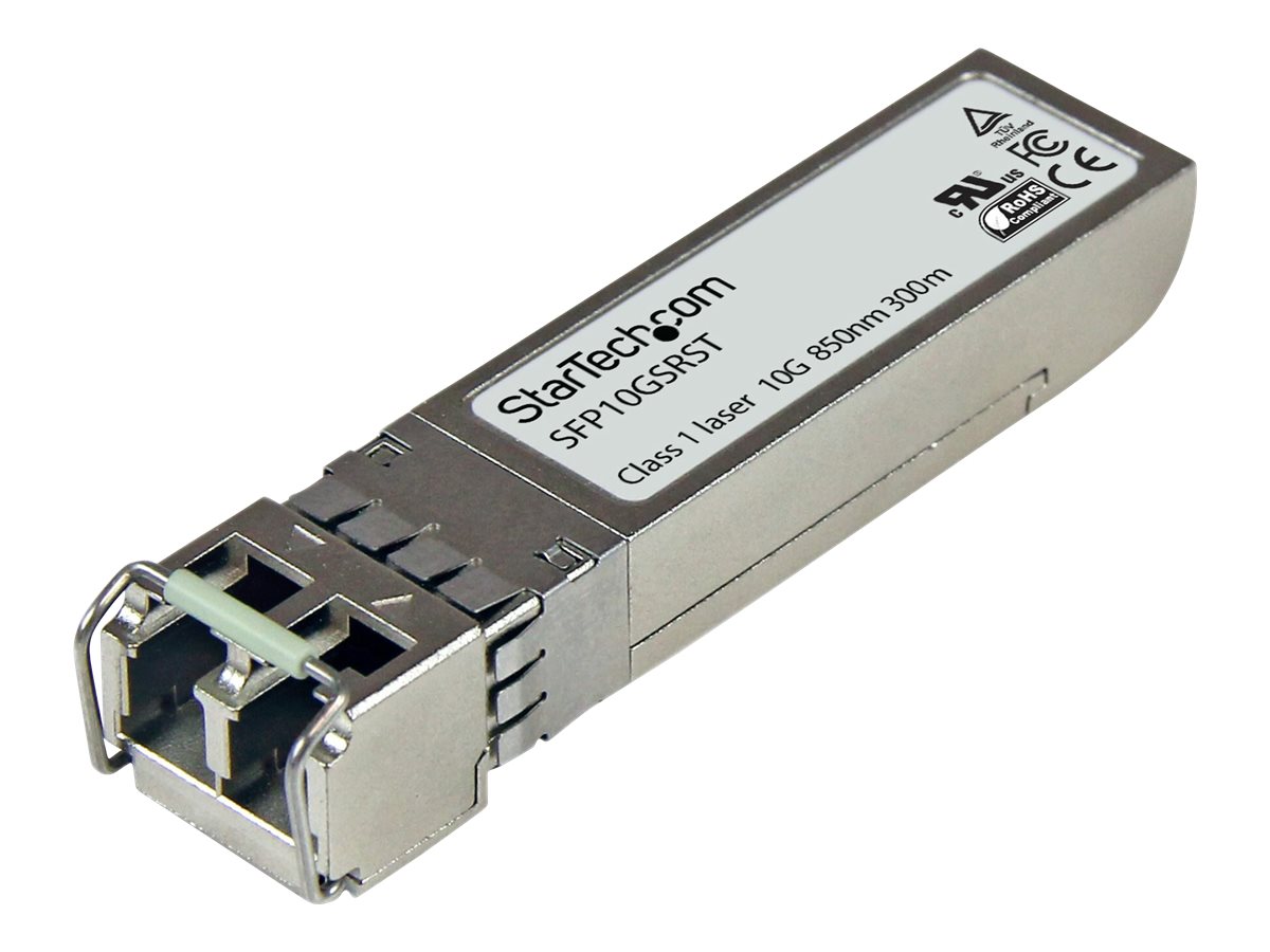 StarTech.com Cisco FET-10G Compatible SFP+ Module, 10GBASE-USR, 10GbE Multimode Fiber MMF Optic Transceiver, 10GE Gigabit Ethernet SFP+, LC 300m, 850nm, DDM, Cisco Nexus 2000 - Lifetime Warranty (FET-10G-ST) - Módulo de transceptor SFP+ (equivalente