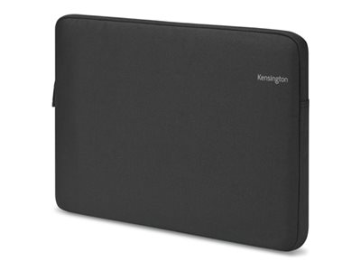 Kensington - Capa protectora para tablet / notebook - 100% poliéster reciclado 600D - preto, cinza - 15.6"
