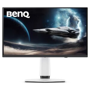 BenQ Mobiuz EX271UZ - Monitor OLED - gaming - USB - 27" (26.5" visível) - 3840 x 2160 4K UHD (2160p) @ 240 Hz - 1000 cd/m² - 1500000:1 - DisplayHDR 400 True Black - 0.3 ms - 2xHDMI, DisplayPort, USB-C