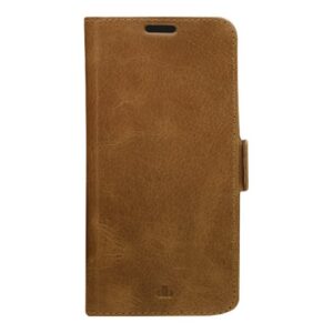dbramante1928 Copenhagen Slim - Capa flip cover para telemóvel - couro com granulação plena - canela - para Samsung Galaxy S22