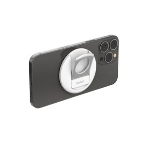 Belkin - Montagem magnética para telemóvel - compatível com MagSafe, para portáteis Mac - branco - para Apple iPhone 12, 13, 14, 16, MacBook Air, MacBook Pro