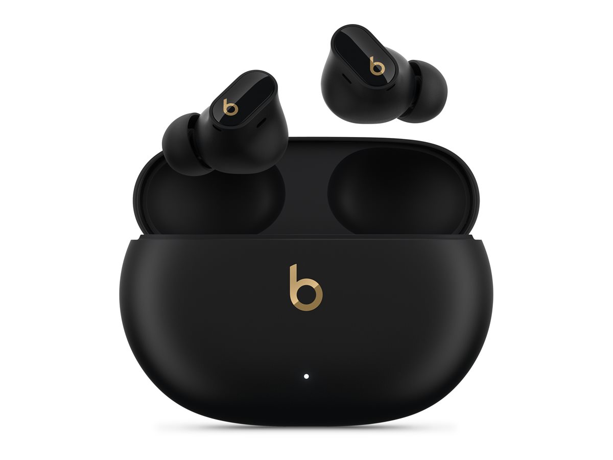 Beats Studio Buds + - Auscultadores sem fios com microfonoe - intra-auricular - bluetooth - cancelamento de ruído activo - preto / dourado