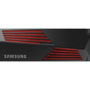 Samsung 990 PRO MZ-V9P1T0CW - SSD - encriptado - 1 TB - interna - M.2 2280 - PCIe 4.0 x4 (NVMe) - 256-bits AES - TCG Opal Encryption 2.0 - dissipador de calor integrado
