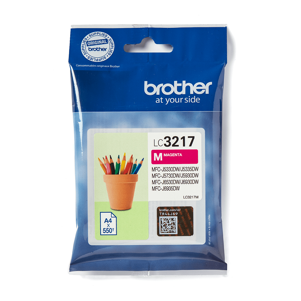 Brother LC3217M - Magenta - original - tinteiro - para Brother MFC-J5335DW, MFC-J5730DW, MFC-J5930DW, MFC-J6935DW