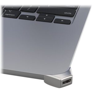 Compulocks Ledge Lock Adapter for MacBook Air 13" M2-M4 Silver - Adaptador de trava de ranhura de segurança - para Apple MacBook Air M2