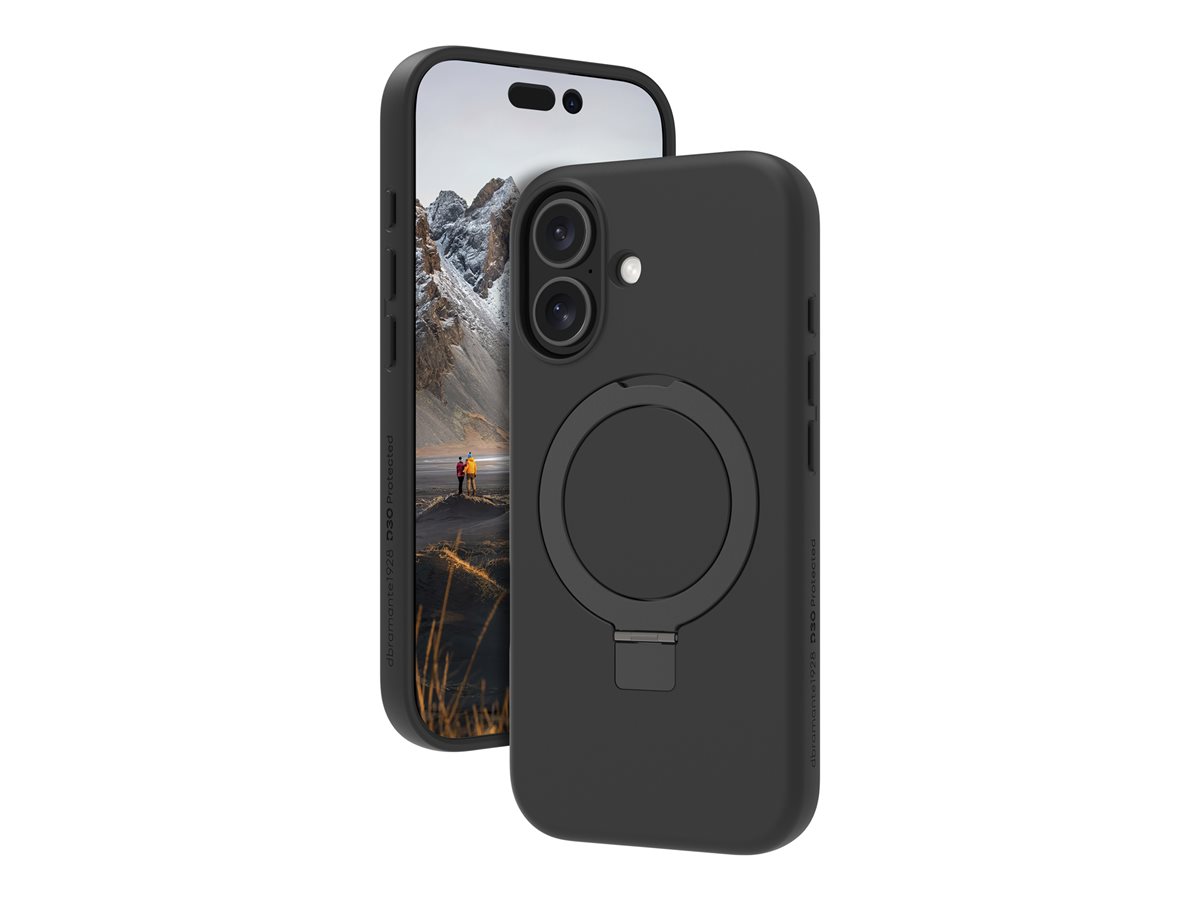 dbramante1928 Iceland Ultra - Tampa posterior para telemóvel - resistente - suporte de pé - compatibilidade MagSafe - D3O, plástico - preto - para Apple iPhone 17