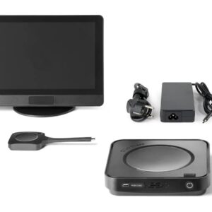 Barco ClickShare Hub Core - Modular video conferencing room system - com ClickShare Control Panel - power adapter included