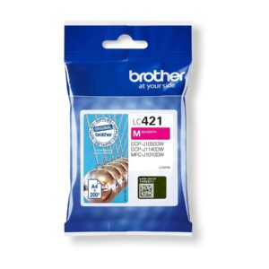 Brother LC421M - Magenta - original - tinteiro - para Brother DCP-J1140DW, DCP-J1800DW, MFC-J1010DW, MFC-J1012DW