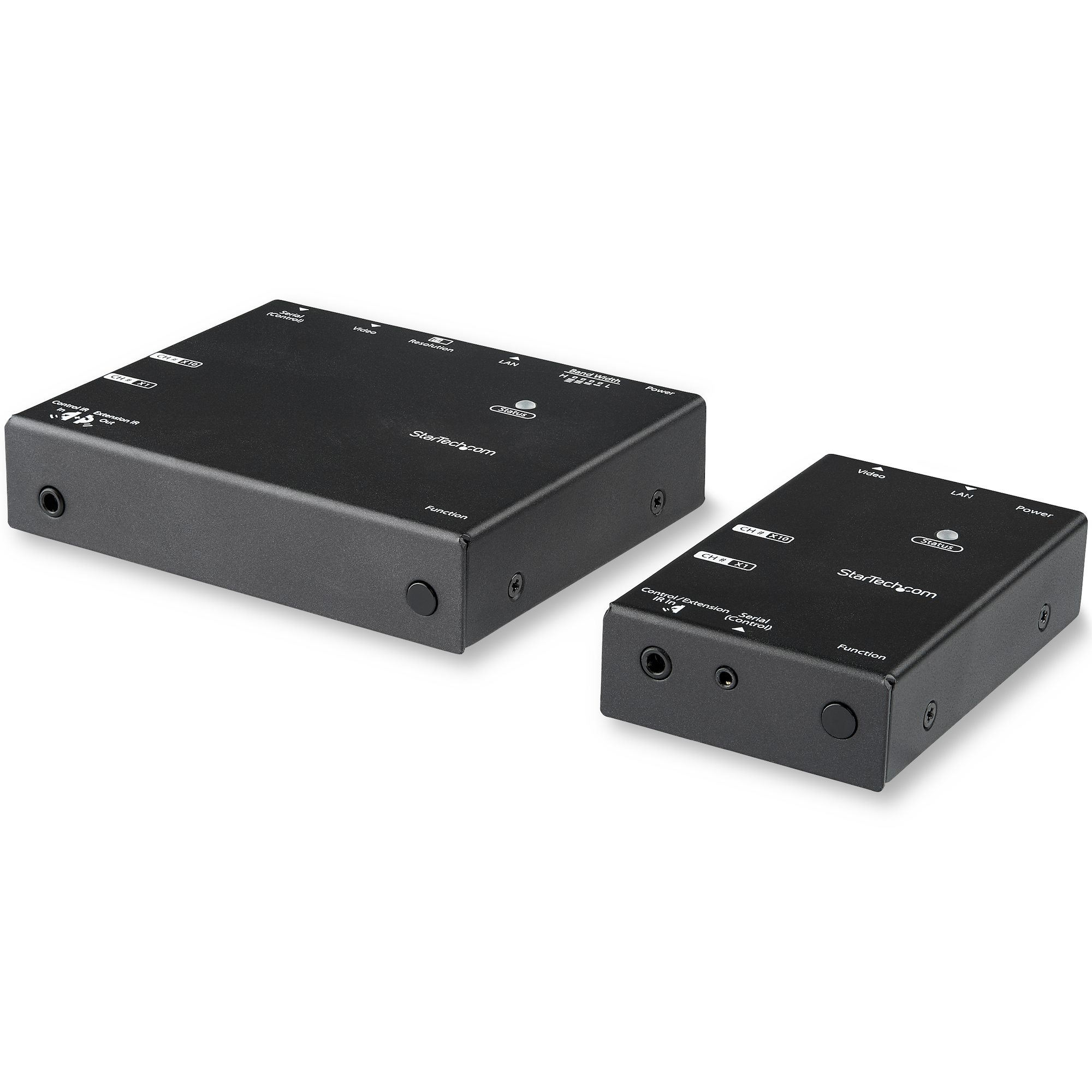 StarTech.com HDMI Over IP Extender Kit - Advanced Compression - Transmitter & Receiver (ST12MHDLNHK) - Extensão de vídeo/áudio/infravermelhos - HDMI - até 15 m - Compatível com TAA - para P/N: ST12MHDLNHR