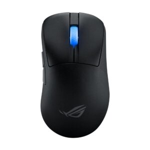 ASUS ROG Keris II Ace - Rato - para direita - óptico - 7 botões - com cabo, sem fios - USB, Bluetooth 5.1, 2.4 GHz - recetor sem fios USB ROG Omni - preto