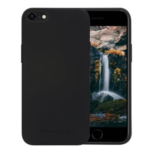 dbramante1928 Greenland - Tampa posterior para telemóvel - encaixe - 100% plástico reciclado - preto noite - para Apple iPhone 7, 8, SE (2ª geração)