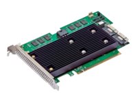 Broadcom MegaRAID 9670W-16i - Controlador de armazenamento (RAID) - 16 Canal - SATA 6Gb/s / SAS 24Gb/s / PCIe 4.0 (NVMe) - RAID (expansão de disco rígido) 0, 1, 10, 5, 50, 6, 60 - PCIe 4.0 x16